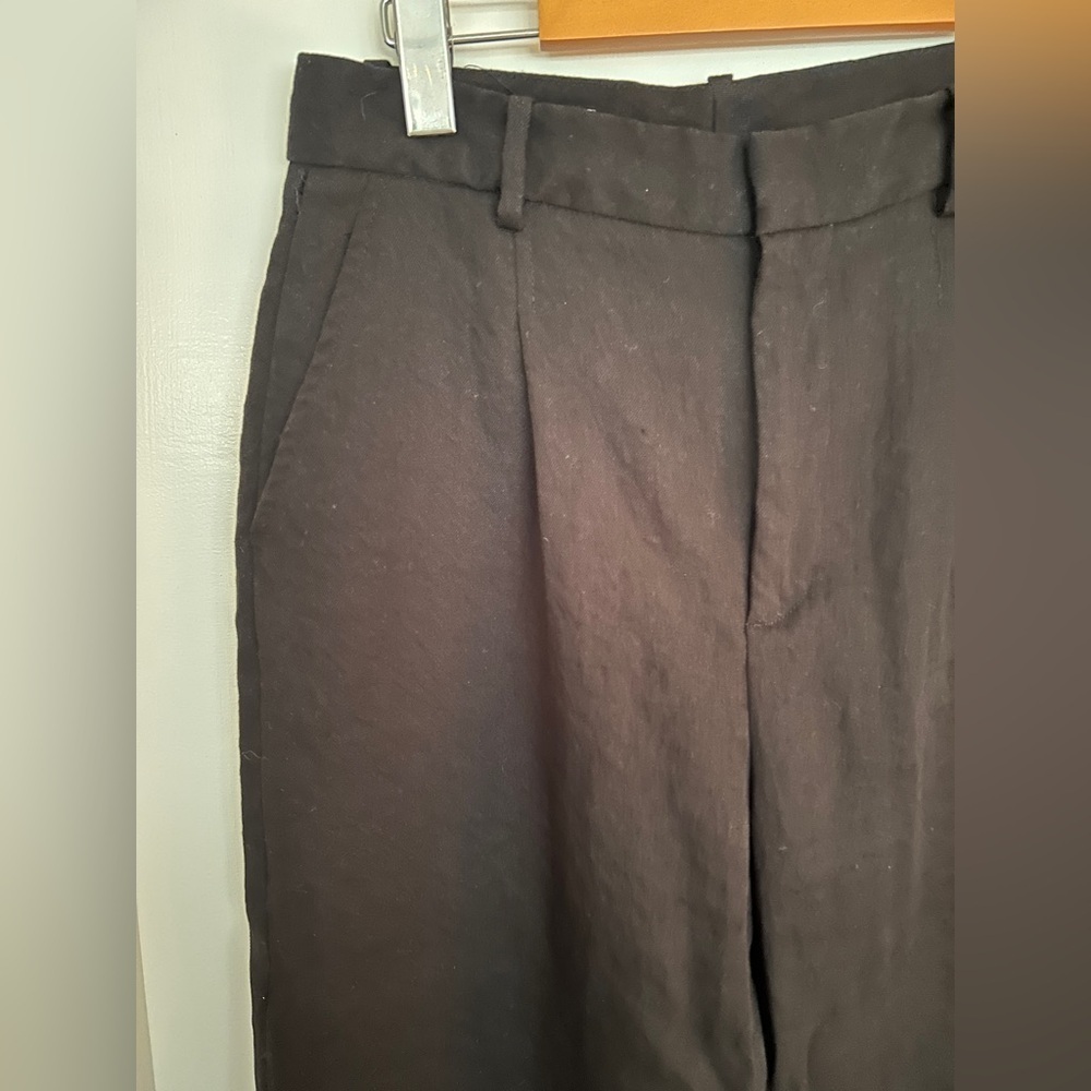 Women’s Black Tapered Pants from Zara Size Small - Picture 2 of 9